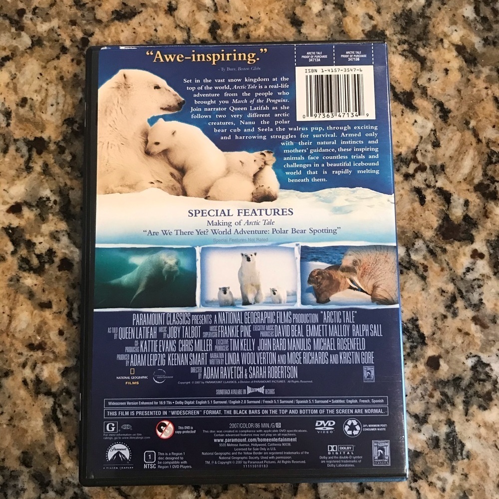🍿Arctic Tale DVD - Picture 2 of 3